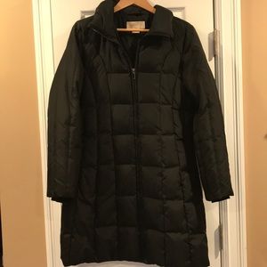 Michael Kors Womens Down Coat in Black Sz M